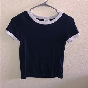 H&M navy tee